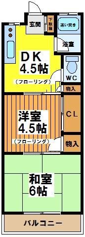 栄幸ハイムの間取り画像