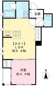ベルナティオの間取り画像