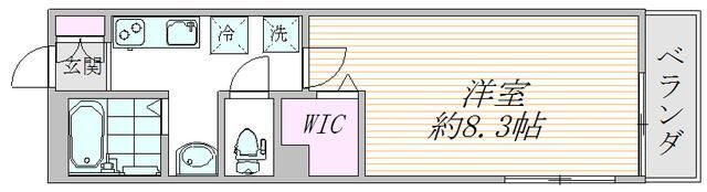 フェリーチェ東大前の間取り画像