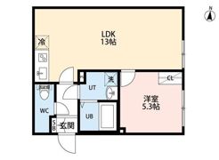 PARK LILA住吉の間取り画像