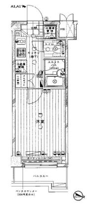 ルーブル中落合の間取り画像