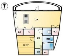 落合公園ハウスの間取り画像