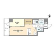 グランエール森下WESTの間取り画像