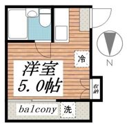 ドミー東高円寺Eの間取り画像