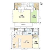 大泉町4丁目貸家の間取り画像
