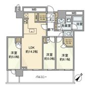 MID TOWER GRANDの間取り画像