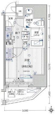ヴァレッシア池袋シティの間取り画像