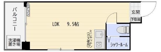 ルシール新中野の間取り画像