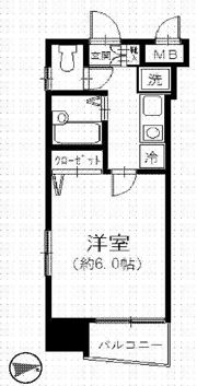 フェニックス早稲田駅前の間取り画像