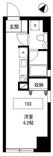 桜館の間取り画像