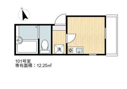 クミハウス上野の間取り画像