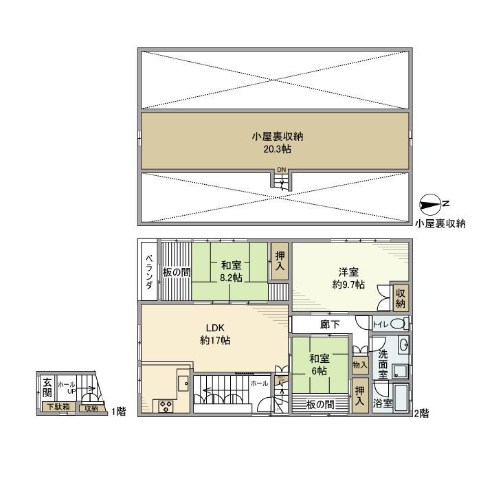 間取図