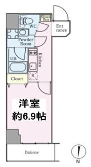 FRERE COURT錦糸公園 フレールコート錦糸公園の間取り画像