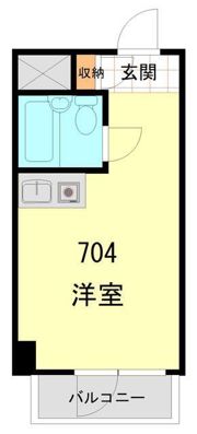 サンハイツ神田キタムラビルの間取り画像
