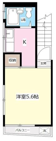 新中野コーポの間取り画像