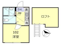 アジュール中野の間取り画像