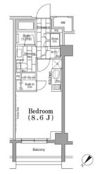 ONE ROOF FLAT TSUKISHIMAの間取り画像