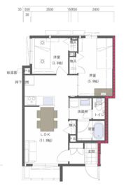 フルーレットの間取り画像