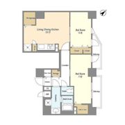 ミレドゥーエ門前仲町の間取り画像