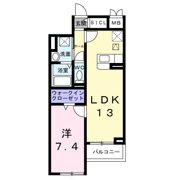 アンソレイユの間取り画像