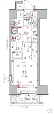 クレイシアIDZ三田の間取り画像