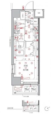 クレイシアIDZ三田の間取り画像