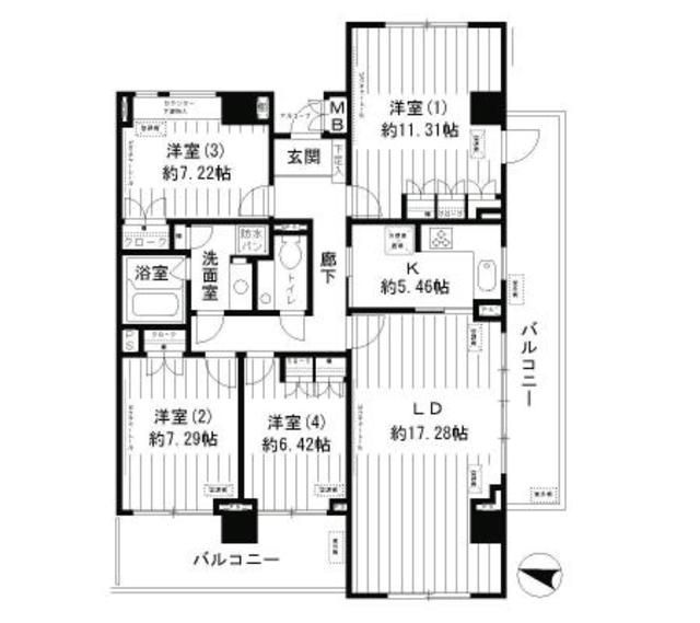 間取図