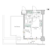 ワンルーフレジデンス錦糸町の間取り画像