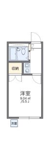 レオパレスサンハイムの間取り画像