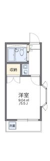レオパレスサンハイムの間取り画像