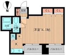 ｴﾙｳﾞｧｰｼﾞｭ神田神保町/ﾒﾃﾞｨｶﾙﾓｰﾙ神田神保町の間取り画像