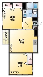 豊島が丘ハウスの間取り画像