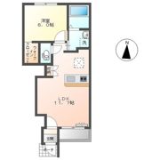 ロンサール羽生の間取り画像
