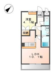 クラージュの間取り画像