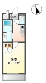 ワイズ パラシオンの間取り画像