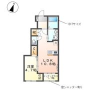 コーポ椛（モミジ）の間取り画像