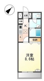 ビリーブⅠの間取り画像