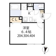 グラシア・ベイ大森の間取り画像