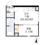 グラシア・ベイ大森の間取り画像