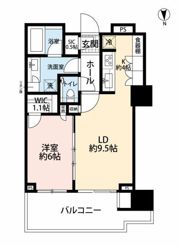 HARUMI FLAG PARK VILLAGE T棟の間取り画像