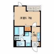 サザンフロント新富町の間取り画像