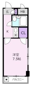 カオパレスNo.18の間取り画像