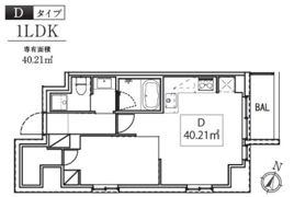 OZIO両国Ⅱの間取り画像