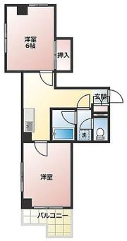 第2フラワーパレスの間取り画像