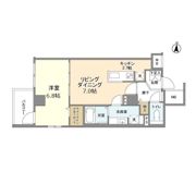 コスモグランス東日暮里の間取り画像