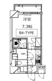 S-RESIDENCE月島の間取り画像