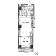 スパシエ日本橋エセンザの間取り画像