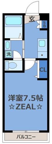 カオパレスNo.22の間取り画像