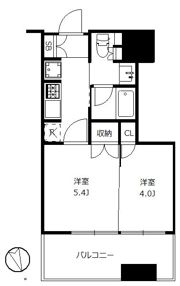 大崎ガーデンレジデンスの間取り画像