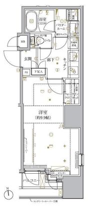 クレイシア神田淡路町の間取り画像